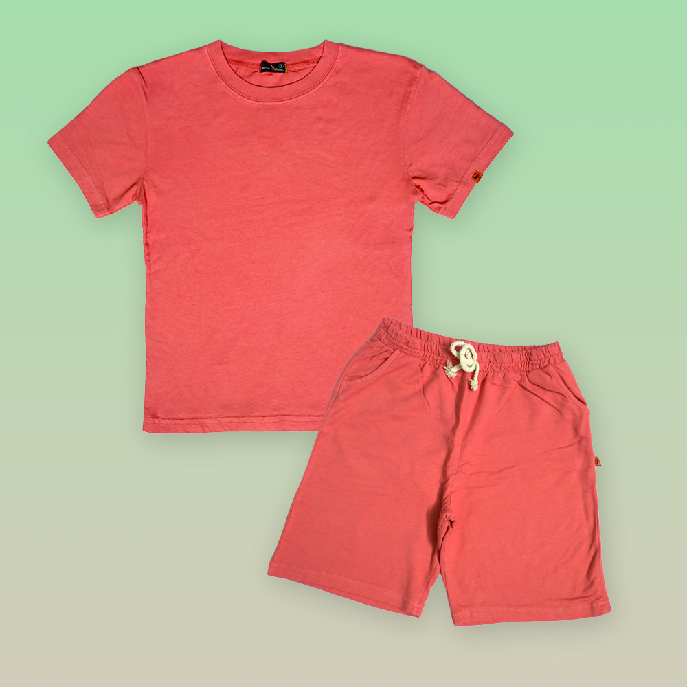 Women Comfort Color(Garment dye) T-shirt & Shorts Set